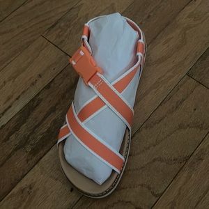 New Classic blue Iroh Webbing Lucky Brand Sandals